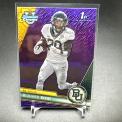 2023 1st Bowman Chrome U Purple Shimmer #83 Richard Reese Baylor